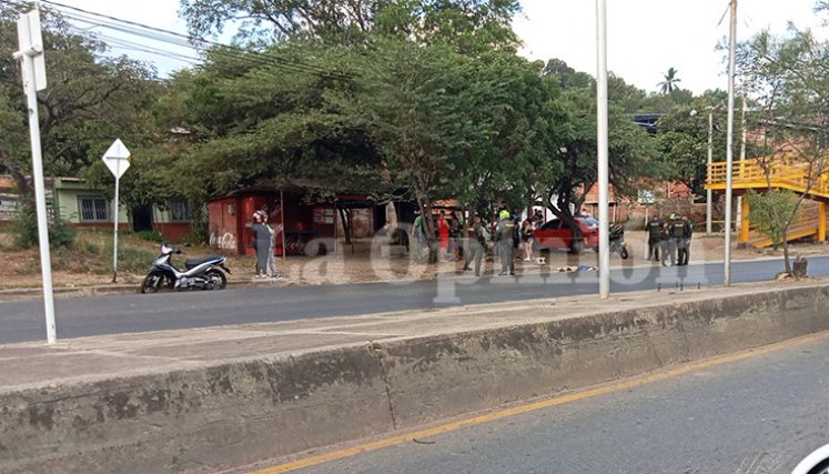 Mujer asesinada en El Salado. / Foto: cortesía