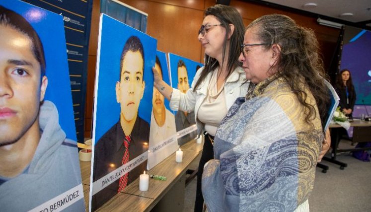 Madres de Soacha lograron una bóveda a perpetuidad para sus seres queridos./Foto Cortesía