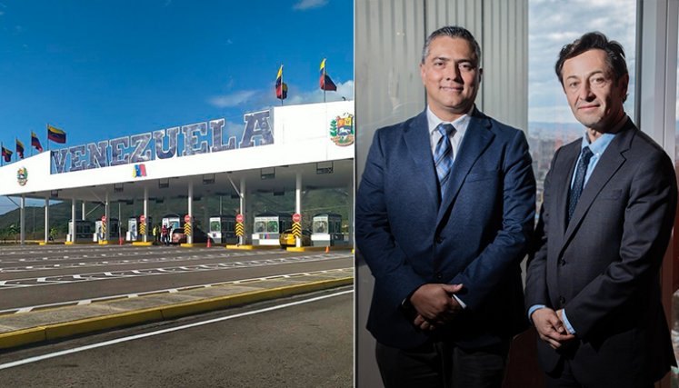 Felipe González, presidente de Acesco y de la Junta Directiva de la Cámara Colombo Venezolana; y Luis Felipe Quintero, presidente ejecutivo del gremio. /  Foto: cortesía
