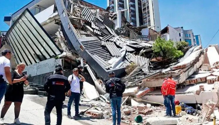 Terremoto en Colombia. / Foto: Colprensa