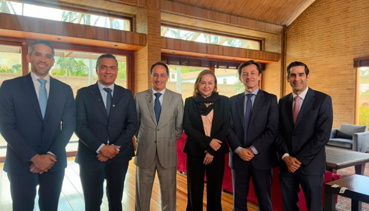 el vicepresidente José Manuel Restrepo anunció una agenda para impulsar la inversión de empresas colombianas en Venezuela. / Foto: cortesía