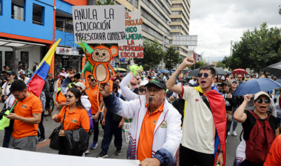 Paro nacional por los maestros de Fecode