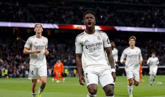 Vinicius Jr, fue el protagonista en el triunfo de los merengues sobre la Real Sociedad.