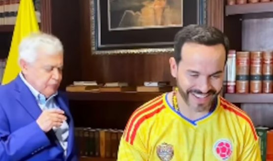 Jorge Barón y De la Espriella. Foto: @jorgebarontv.