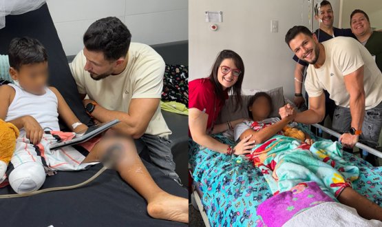 AMPUTADOS POR TERREMOTOS EN VENEZUELA / FOTOS: CORTESÍA 