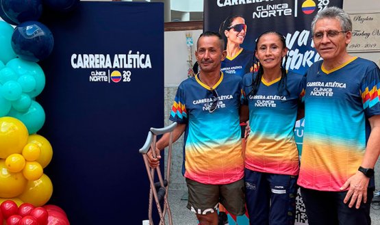 Carrera Atlética Clínica Norte. 