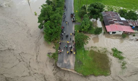 Daños por lluvias en Norte de Santander.