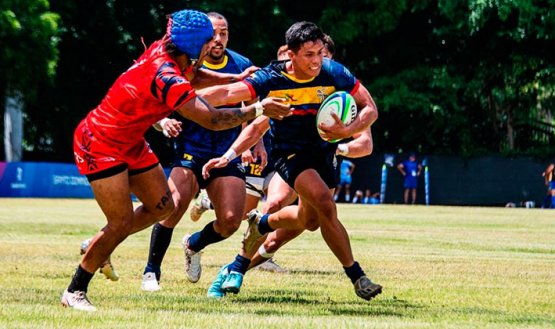 Juan Camilo Romero Hernández, rugby seven. 