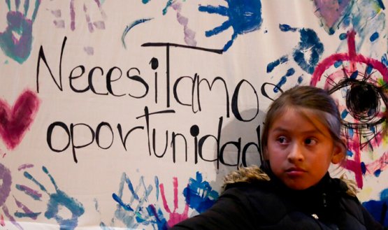 Reclutamiento infantil en Colombia.