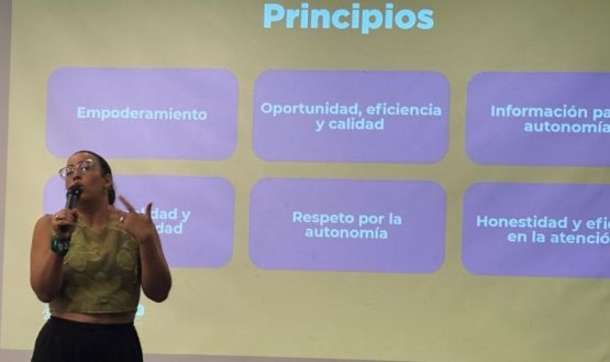 Sara Méndez Niebles, asesora de incidencia de la Mesa por la Vida y la Salud de las Mujeres/Foto: Keila Vilchez
