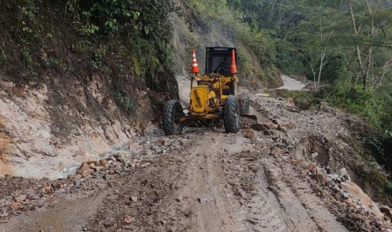 Vía La Soberanía. Foto: Cortesía Invías.