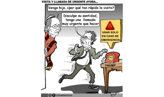 Visita y llamada de urgente ayuda...