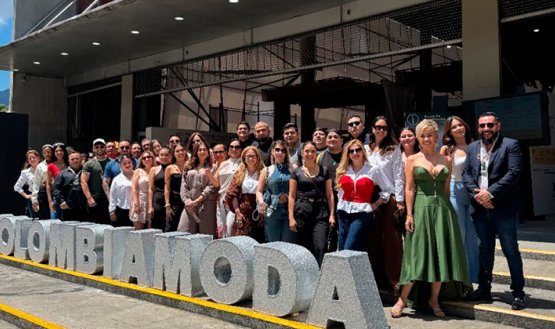 Una delegación grande de empresarios de Norte de Santander asiste a Colombiamoda 2026. / Foto: cortesía
