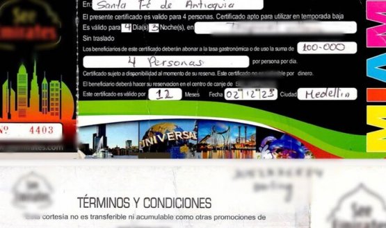 Capturan a dos presuntos responsables de millonaria estafa con falsas agencias de viajes