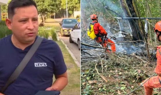 “Nos enteramos por internet”: familiar de colombianas que fallecieron en accidente de helicóptero en Brasil
