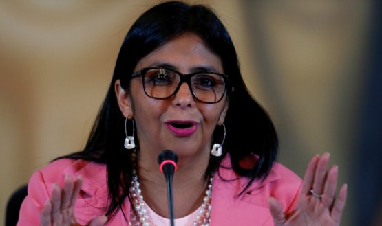 Delcy Rodríguez agradeció apoyo de Barbados ante emergencia por terremoto