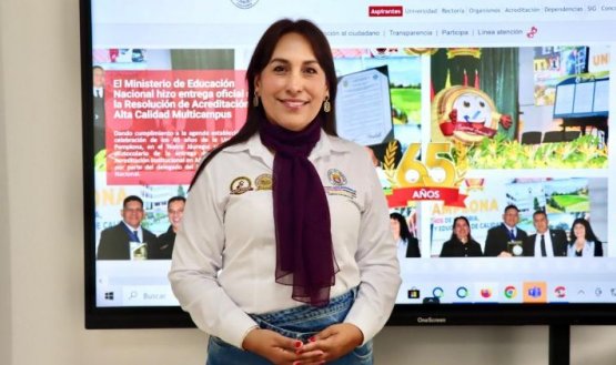Laura Patricia Villamizar, nueva rectora de Unipamplona/Foto: Cortesía