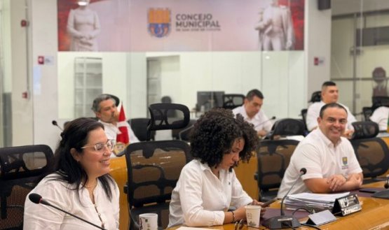 Ayer en la tarde el Concejo daba segundo debate al proyecto de acuerdo del crédito de 30.000 millones de pesos./Foto cortesía