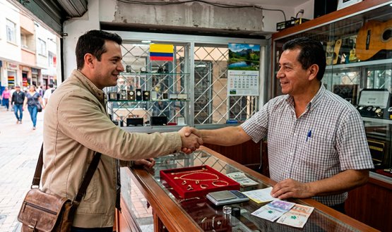 Compraventa. / Foto: creada con Gemini AI