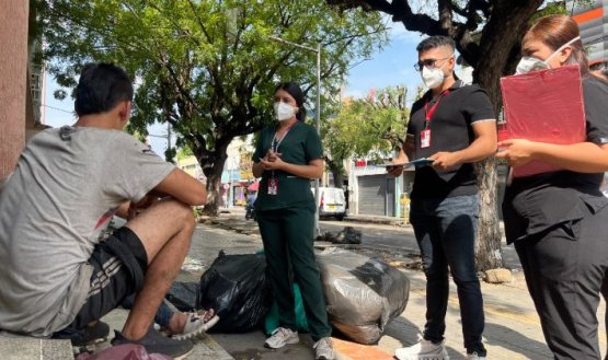 Acciones de la Secretaría de Salud contra la tuberculosis.
