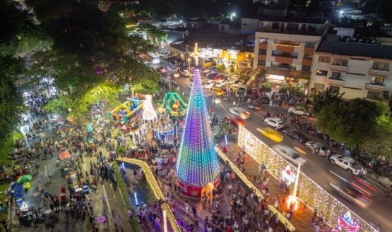 Alumbrado navideño en Cúcuta