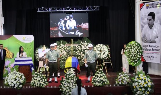 Cúcuta rinde homenaje póstumo a Miguel Castellanos, asesinado el lunes 26 de octubre