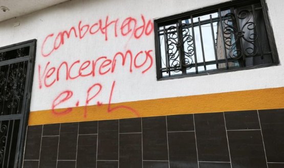 Preocupa entre los habitantes de la provincia de Ocaña los letreros en las paredes de las viviendas en la Ciudadela Norte.