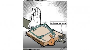 09-07-26 - Caricatura, Se detienen los empalmes