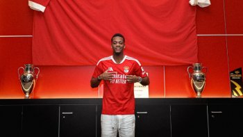 Jhon Jáder Durán. Foto: X @SLBenfica