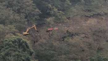 Denuncian que en Chinácota se construye carretera sin permisos, dice el alcalde Ramiro Luna/Foto Cortesía