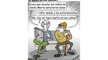 25-09-26 - Caricatura, El miedo en las calles.