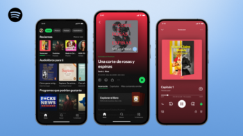Audiolibros Spotify.