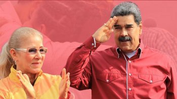 Cilia-Flores-y-Nicolás-Maduro. Foto: Facebook Nicolás Maduro