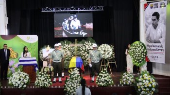 Cúcuta rinde homenaje póstumo a Miguel Castellanos, asesinado el lunes 26 de octubre