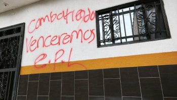 Preocupa entre los habitantes de la provincia de Ocaña los letreros en las paredes de las viviendas en la Ciudadela Norte.