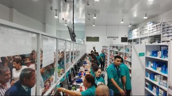 Cafam continúa entregando medicamentos incompletos a los usuarios de Nueva EPS./Foto Orlando Carvajal