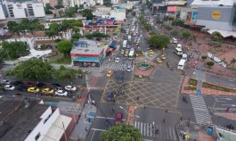 Diagonal Santander, donde existe un proyecto aprobado para ejecutar con plata de valorización./Foto Juan Pablo Cohen/La Opinión