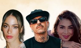 Tini, Greeicy y Mike Bahía. Fotos:  Redes Sociales // imagen ilustrada. El Universal.