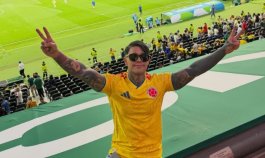 Yeferson Cossio en el Mundial. Foto: Facebook oficial de Yeferson Cossio.