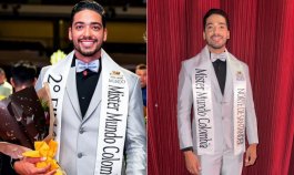 Óscar Gaviria brilló en Míster Mundo y llevó a Norte al podio nacional.