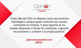¿Qué está pasando en la UFPS?