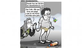 02-07-26 - Caricatura , Niños desobedientes.