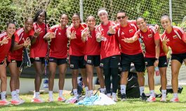 La selección femenina de Colombia saldrá este miércoles a escena en los Juegos de Santo Domingo 2026.