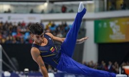El gimnasta Camilo Vera es una de las figuras de la gimnasia que tendrá Colombia en los Juegos de Santo Domingo 2026.