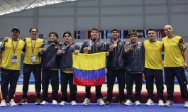 La selección Colombia de gimnasia obtuvo la medalla de oro en los Juegos de Santo Domingo 2026