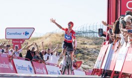 Enric-Mas-Vuelta-a-España-2026-etapa-nueve. Foto: La Vuelta Facebook