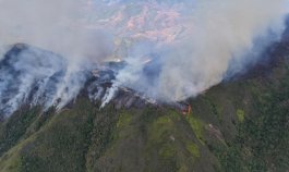 Después de varios días los organismos de socorro liquidan el incendio presentado en zona rural de Ocaña.
