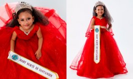 Bianca, la niña que llevará el sabor y el folclor de Cúcuta a Colombia.