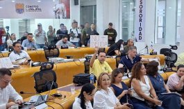Concejales de la oposición rechazaron el nuevo crédito aprobado el viernes en el Concejo y advirtieron que con ello las finanzas del municipio quedaron comprometidas. / Foto: cortesía