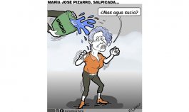 María José Pizarro, salpicada...